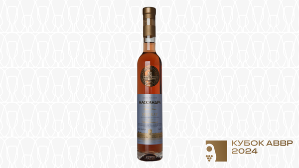 Вино розовое сладкое Массандра Мускат позднего сбора 2021